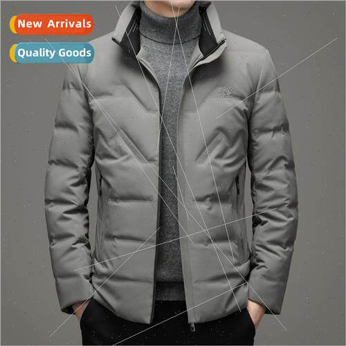 High  Middle-aged down jacket men jacket dad installed busin