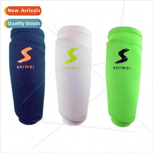 High elasticy soccer shin guard plate cover double layer bre