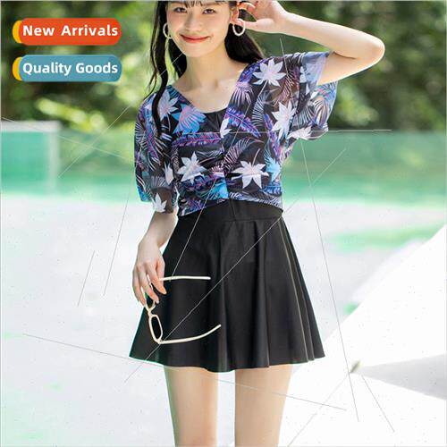 Mom Spa Swimsu Womens Large ze Flesh Covering Slim One-piece