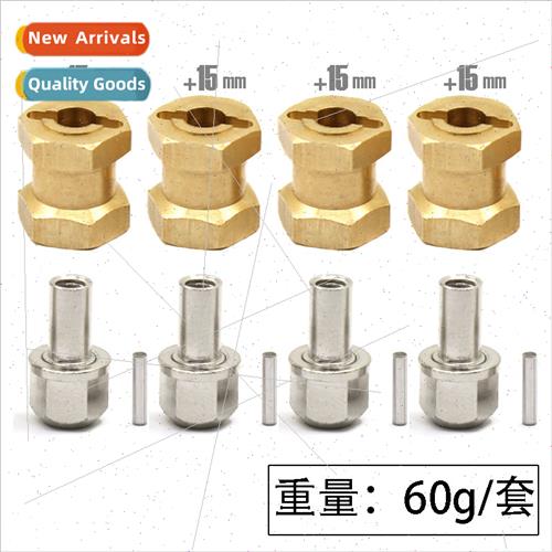 12mm brass hexagonal longer wider shaft coupler 10 connectin - 实物图
