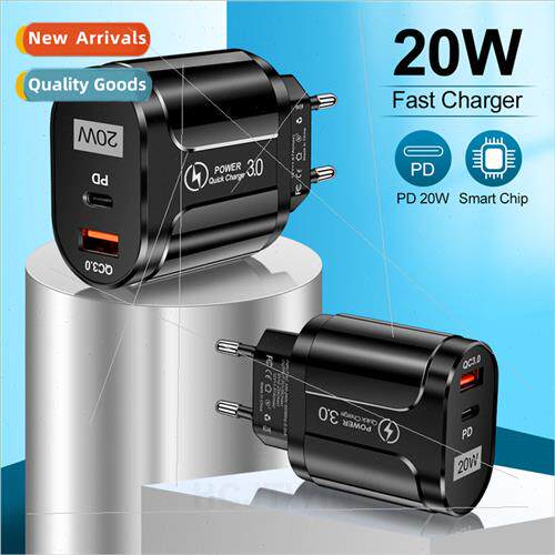 PD20W+QC3.0 3A Dual Port Fast Charger Cell Phone Charger Mul