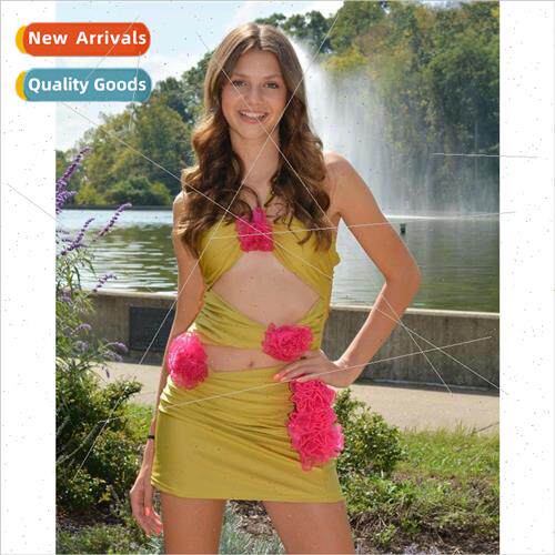 Swimwear Europe New French Retro One-piece Swimsu Sexy Skinn