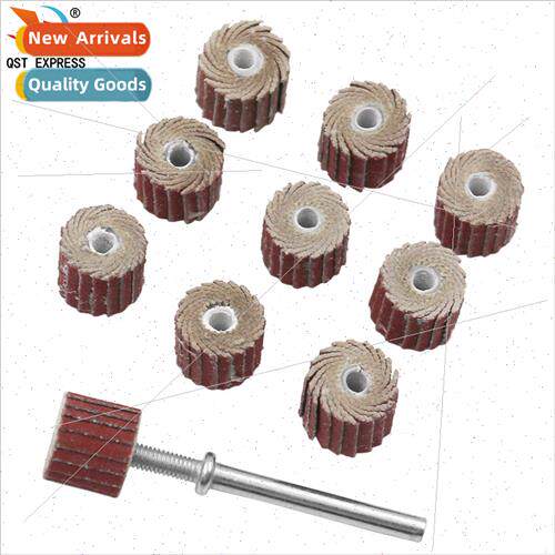 ve shank louvre wheel grinding head 3mm wh handle sandpaper