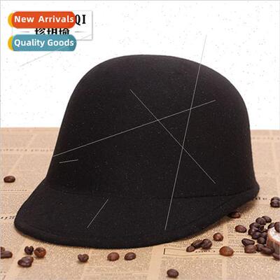 Korea  fall winter parent-child  bowler hat lady dome imatio
