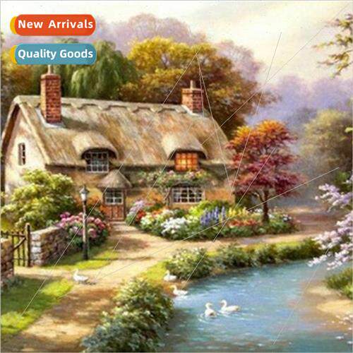 Cross Stch New DIY Cottage Full Stch mple Handmade Thread Cr