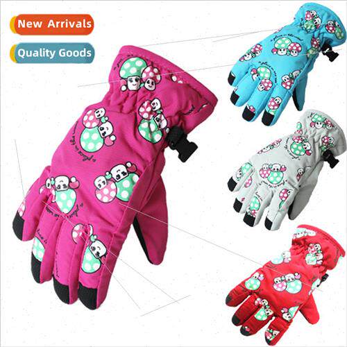 2-5 years old mushroom  childrens ski gloves \\\ skating boy