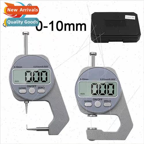0-10mm Digal Thickness Gauge Flat Elbow Paper Electronic Thi