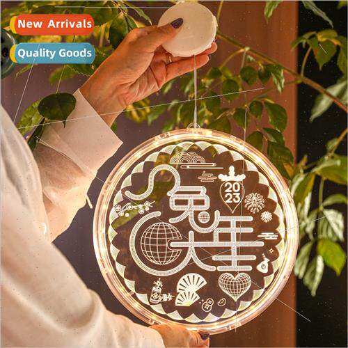 2023 Year Rabb Decorative ghts Chinese New Year Ambiance Dec