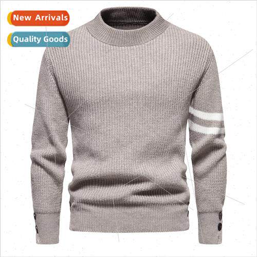 2023 fall winter new men bottoming shirt tide men warm kn sw