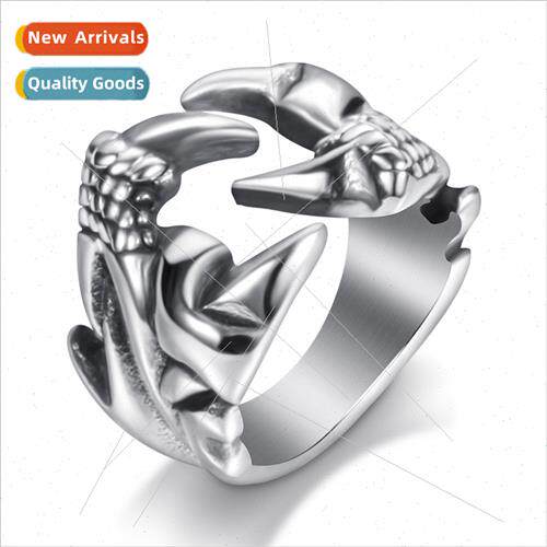 New Europe ins domineering tide men dragon claw men retro ta