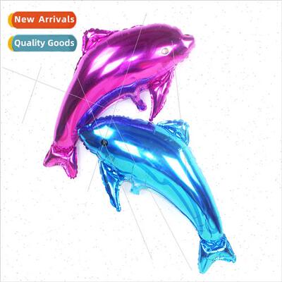 Cartoon children large dolphin aluminum foil aluminum film b