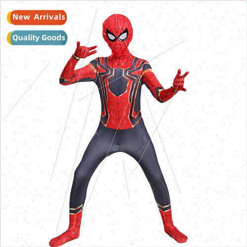 Childrens Halloween Spider-Man tight cosplay one-piece Miles