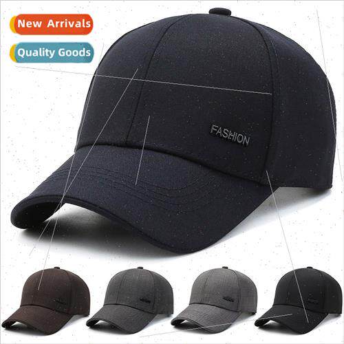Hat men spring fall leisure wh baseball cap elderly father g