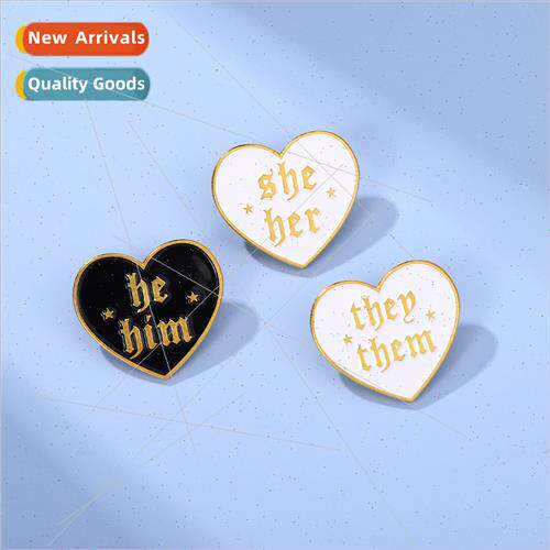 personalised English third person HE HIM creative letters si