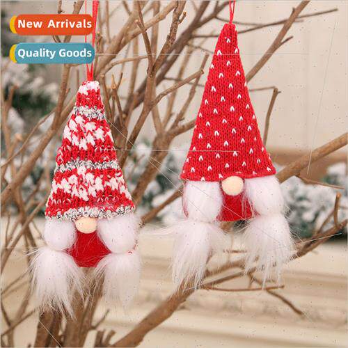 New Christmas Small Fabric Hangings Faceless Old Man Nordic