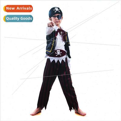 Halloween Childrens Pirate Costume Childrens Day Stage Perma