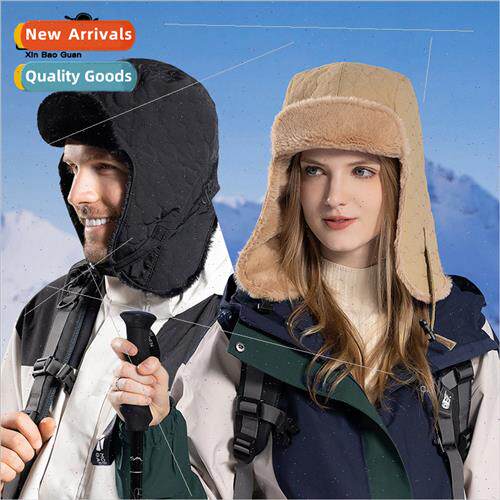 8418 new winter outdoor cold Lei Feng cap men women windproh