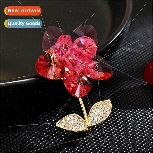 Exquise high-grade crystal flowers never wher hundred coat a