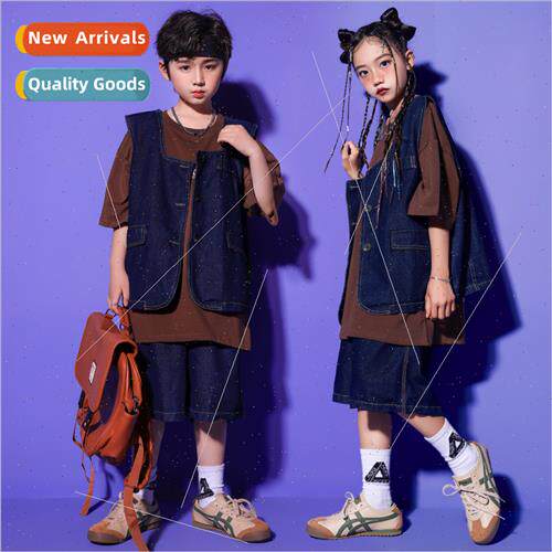 Girls Jazz Dance Costume Handsome Japanese Set Dance Permanc
