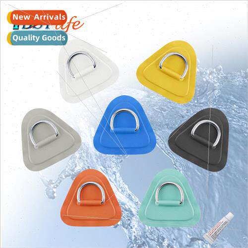 Triangle shaped PVC patch D-ring rope buckle Boat storage el