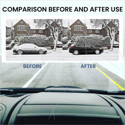 Car snow remover car special portable glass window tool port