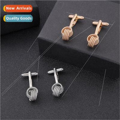 Europe Uned States fashion French men shirt twist copper cuf