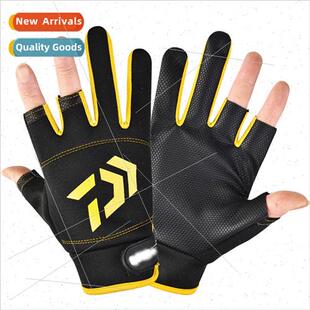 women breathable open Fishing spring men finger summe gloves