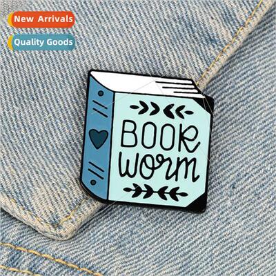 interesting brooch cartoon hundred wh heart-shaped book lera