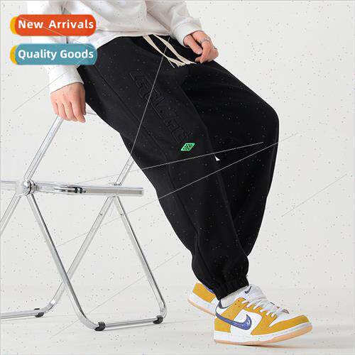 2023 pants men sports spring fall large size loose men pants