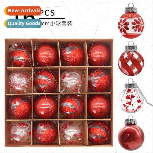 Christmas new PET Christmas ball kraft paper boxed Christmas