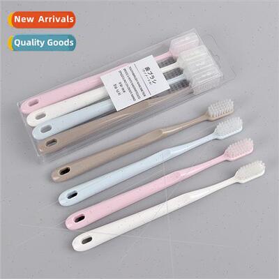 japan Adult Fine Filament Soft Bristle Toothbrush 4pcs Set S
