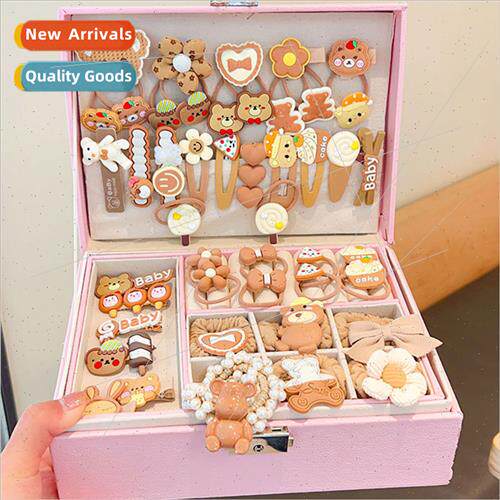 Children hair set gift box ltle girl birthday gift cute hair