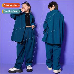 Costume Handsome Girls Permance Dance Set Jazz