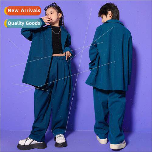 Girls Jazz Dance Costume Handsome Su Set Dance Permance Su C