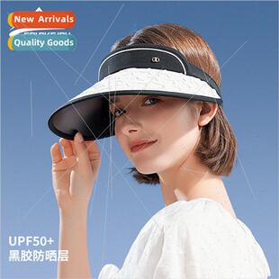 sun hat travel hollow vacation outdoor top summer New ladies
