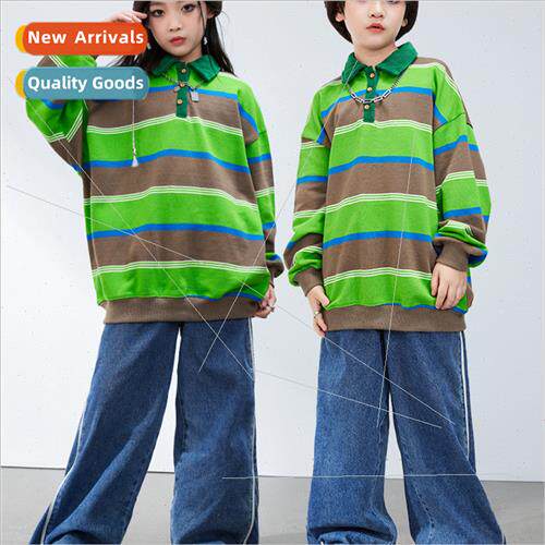 Set Dance Childrens  Clothes Autumn and Winter Hip Hop Hipho