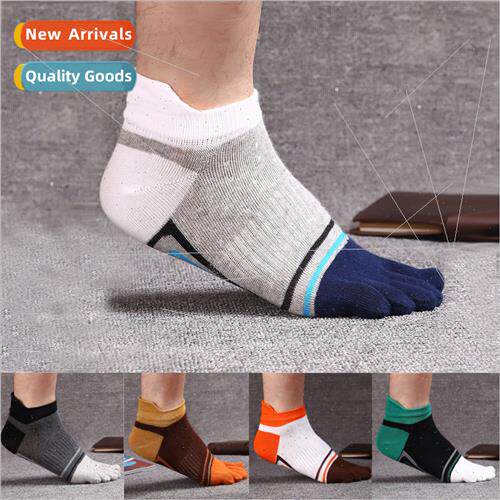 Cotton five fingers socks summer men short sports breathable
