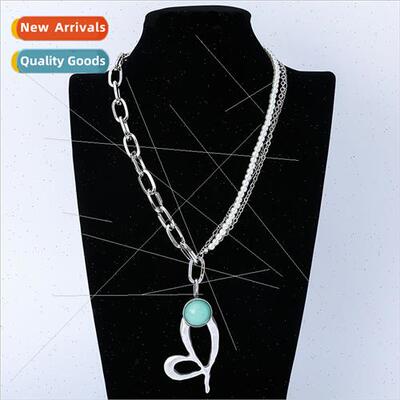 Necklace new ins female love pearl Europe fashion jewelry re