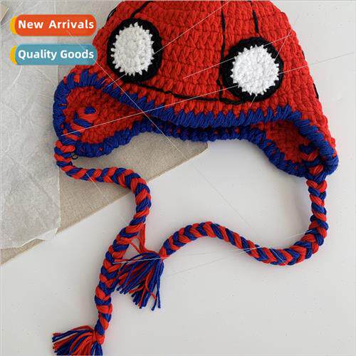 Spider-Man Across Universe Hat Wool Kn Adult Miles Peter Dau