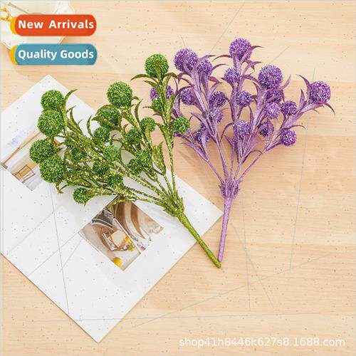 Across Christmas gold dust simulation plastic flowers 81CM20