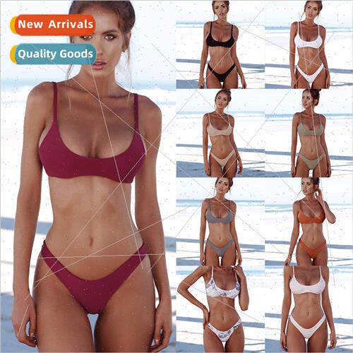 New Bikini Sexy Swimsu Europe Triangle Large ze Womens Spl S