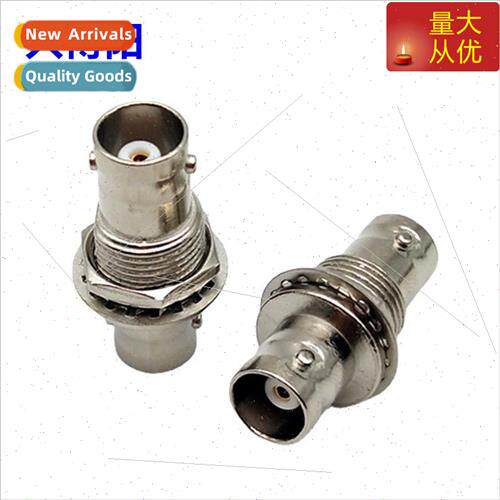 BNC female straight through wh nut spacer BNC female to fema
