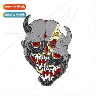 clown back Film cartoon accessories night brooch anime