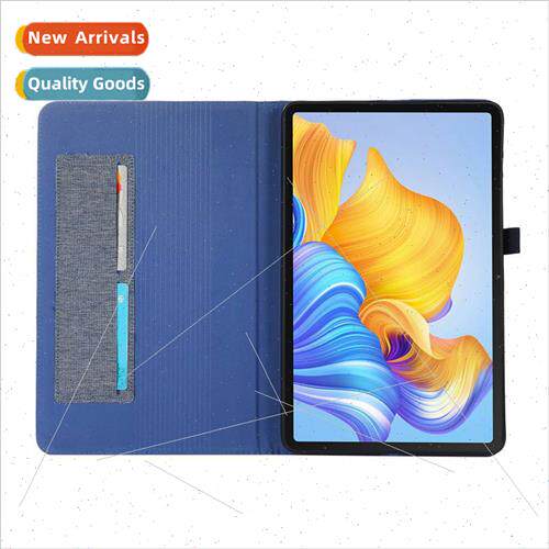 适用Honor 8 12-inch Shoot Tablet Denim Pattern Protective Ca
