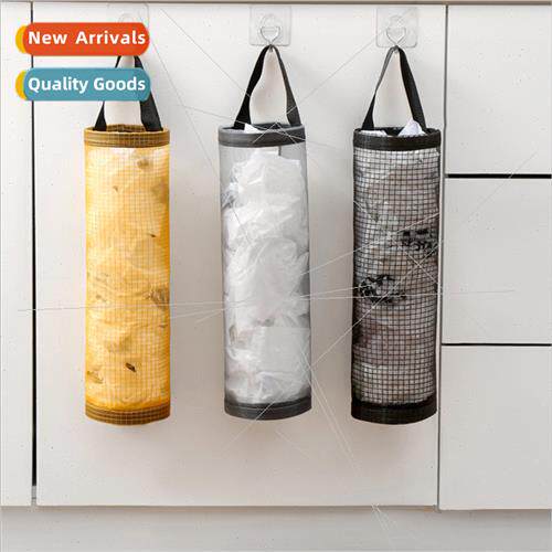 Garbage Bag Storage Kchen Wall Mounted Plastic Bag Organizer