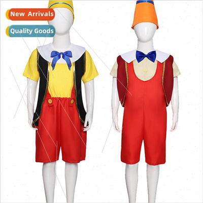 Halloween childrens cos clothes Pinocchio cosplay costumes s