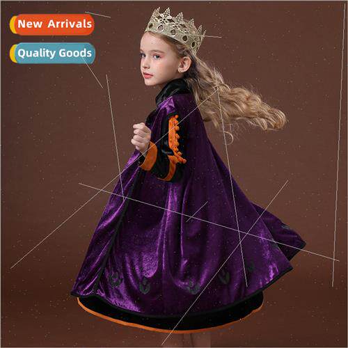 Frozen Princess Anna dress Anna dresses sub long-sleeved dre