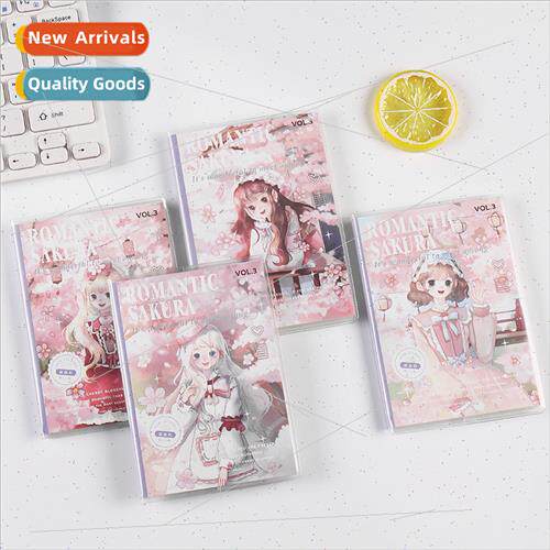 ins Korea stationery 64k PVC sleeve notebooks portable porta