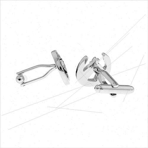Black Half Round Horse Head Cufflinks Cufflinks French Shirt