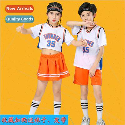 Childrens Jazz Dance Su Cheerleading Permance Su Set Dance H